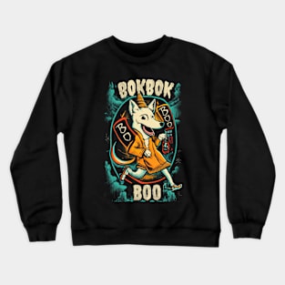 Priest Dog Ghost In Halloween Day Crewneck Sweatshirt